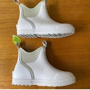 Men's White Rubber Boots